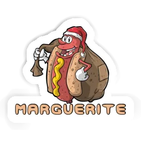 Marguerite Autocollant Hot-Dog Image