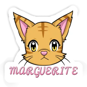 Autocollant Marguerite Chaton Image