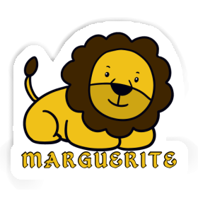 Autocollant Lion Marguerite Image
