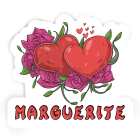 Symbole d'amour Autocollant Marguerite Image