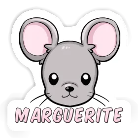 Marguerite Autocollant Tête de souris Image