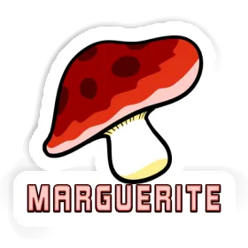 Autocollant Marguerite Champignon Image