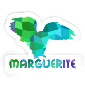 Aufkleber Marguerite Eule Image