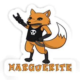 Aufkleber Fuchs Marguerite Image