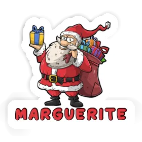 Père Noël Autocollant Marguerite Image