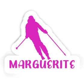 Marguerite Autocollant Skieuse Image