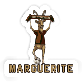 Autocollant Bouquetin Marguerite Image