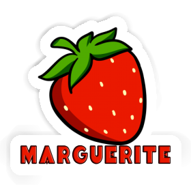 Erdbeere Aufkleber Marguerite Image