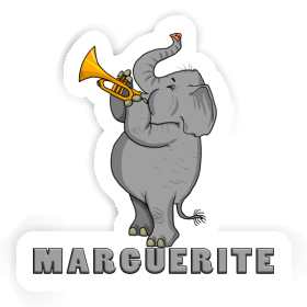 Marguerite Autocollant Éléphant Image