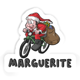 Autocollant Cycliste Marguerite Image