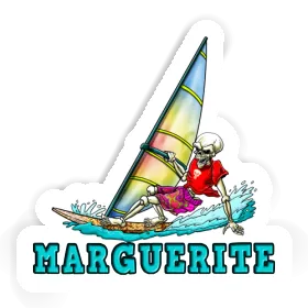 Surfeur Autocollant Marguerite Image