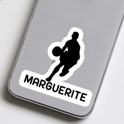 Joueur de basket-ball Autocollant Marguerite Image