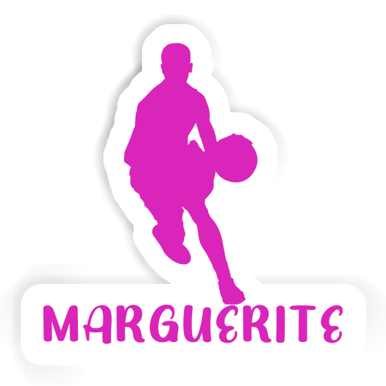 Marguerite Autocollant Joueur de basket-ball Laptop Marguerite Autocollant Joueur de basket-ball Laptop Image