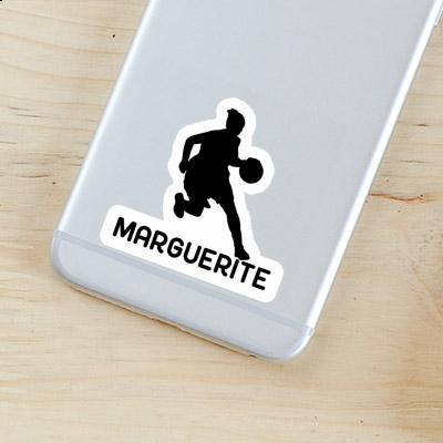 Marguerite Autocollant Joueuse de basket-ball Laptop Marguerite Autocollant Joueuse de basket-ball Laptop Image