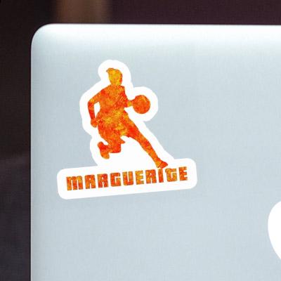 Marguerite Autocollant Joueuse de basket-ball Notebook Marguerite Autocollant Joueuse de basket-ball Notebook Image