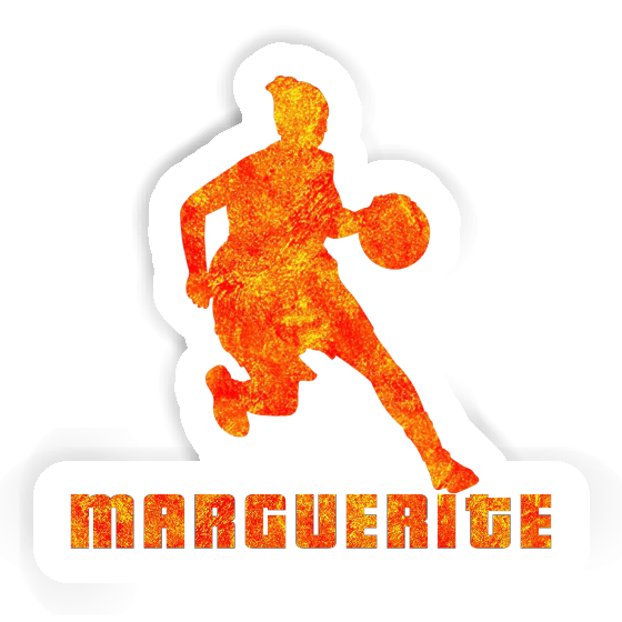 Marguerite Autocollant Joueuse de basket-ball Gift package Image