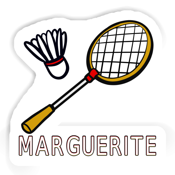 Marguerite Autocollant Raquette de badminton Laptop Image