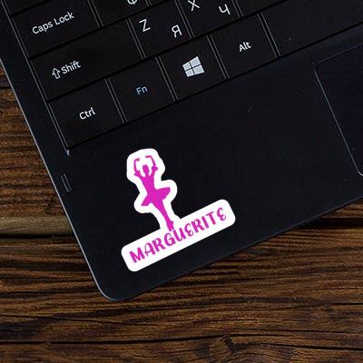 Marguerite Autocollant Ballerine Laptop Image