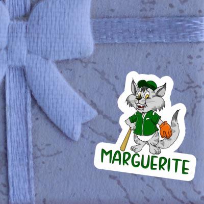 Chat de baseball Autocollant Marguerite Notebook Chat de baseball Autocollant Marguerite Gift package Image