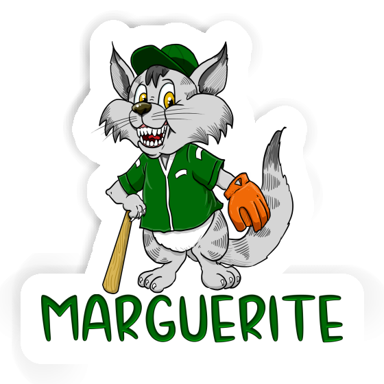 Chat de baseball Autocollant Marguerite Notebook Chat de baseball Autocollant Marguerite Gift package Image