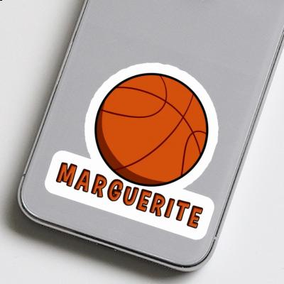 Autocollant Ballon de basketball Marguerite Image