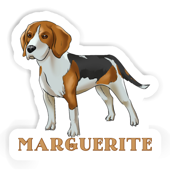 Autocollant Marguerite Beagle Gift package Image
