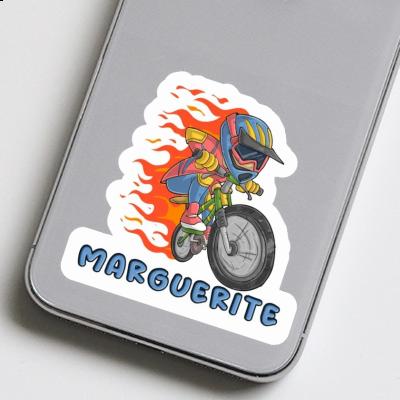 Aufkleber Marguerite Biker Laptop Image