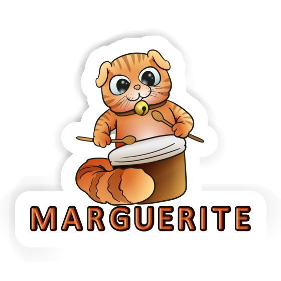 Marguerite Autocollant Chat-tambour Notebook Marguerite Autocollant Chat-tambour Gift package Image