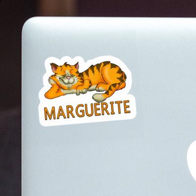 Aufkleber Katze Marguerite Aufkleber Katze Marguerite Image