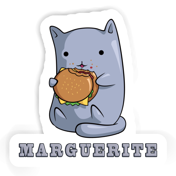 Marguerite Aufkleber Hamburger-Katze Notebook Marguerite Aufkleber Hamburger-Katze Notebook Image