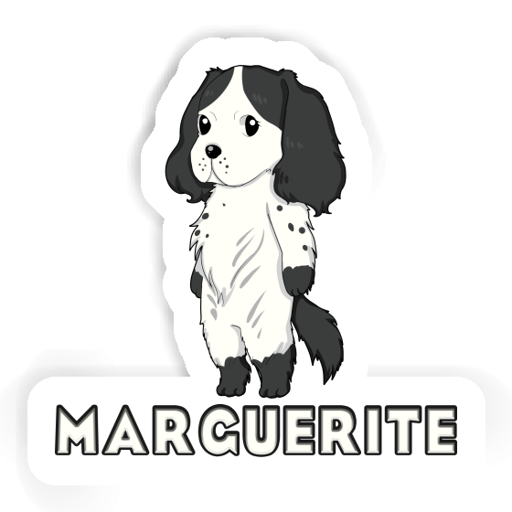 Aufkleber Spaniel Marguerite Laptop Aufkleber Spaniel Marguerite Laptop Image
