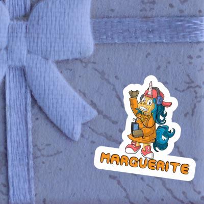 Sticker Hip-Hop Unicorn Marguerite Notebook Sticker Hip-Hop Unicorn Marguerite Gift package Image