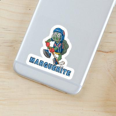 Marguerite Sticker Eishockeyspieler Notebook Marguerite Sticker Eishockeyspieler Notebook Image