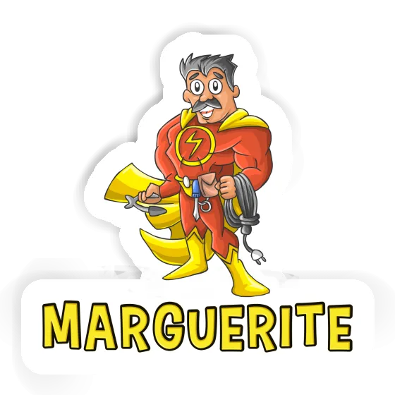 Autocollant Électricien Marguerite Laptop Image