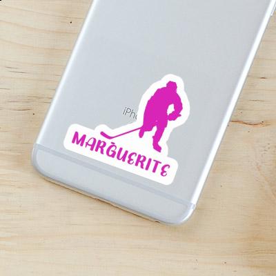 Joueuse de hockey Autocollant Marguerite Notebook Joueuse de hockey Autocollant Marguerite Notebook Image