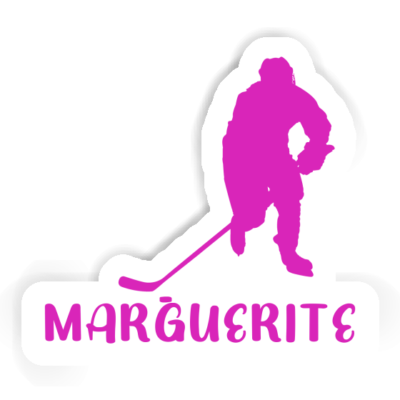 Joueuse de hockey Autocollant Marguerite Notebook Joueuse de hockey Autocollant Marguerite Gift package Image