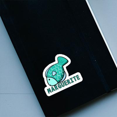 Aufkleber Fisch Marguerite Laptop Aufkleber Fisch Marguerite Laptop Image