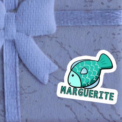 Aufkleber Fisch Marguerite Aufkleber Fisch Marguerite Image
