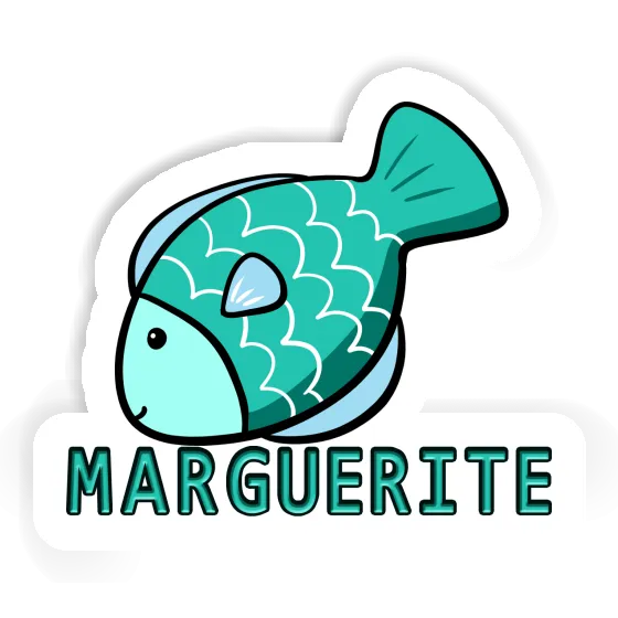 Aufkleber Fisch Marguerite Notebook Aufkleber Fisch Marguerite Gift package Image