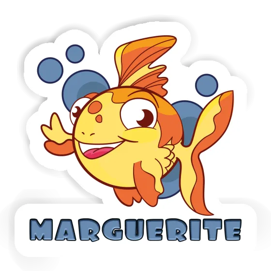 Autocollant Poisson Marguerite Autocollant Poisson Marguerite Image