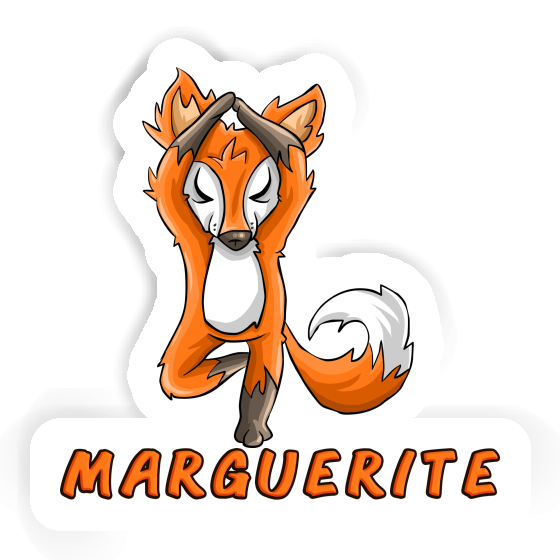 Marguerite Sticker Yoga Fox Marguerite Sticker Yoga Fox Image