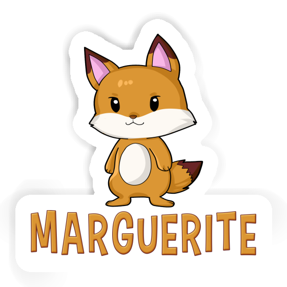 Fox Sticker Marguerite Notebook Fox Sticker Marguerite Gift package Image