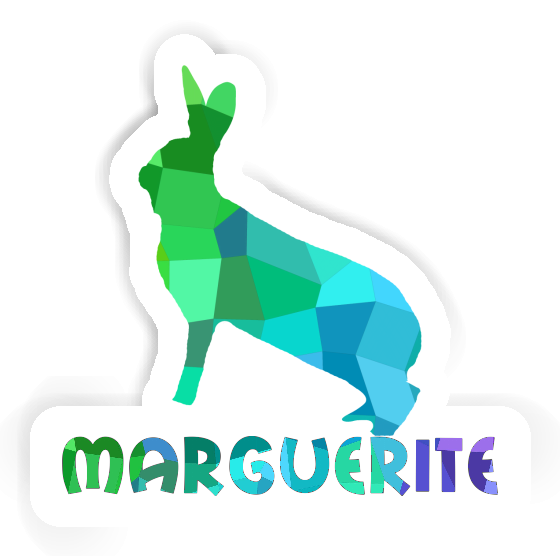 Rabbit Sticker Marguerite Rabbit Sticker Marguerite Image