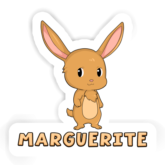 Easter Bunny Sticker Marguerite Easter Bunny Sticker Marguerite Image