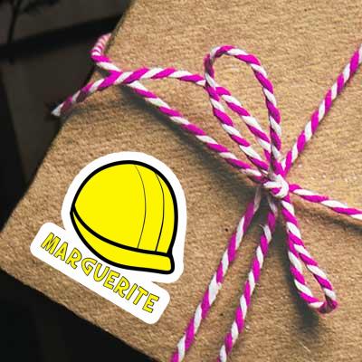 Sticker Construction Helmet Marguerite Laptop Image
