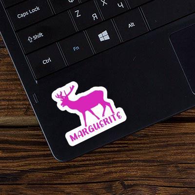 Cerf Autocollant Marguerite Laptop Cerf Autocollant Marguerite Laptop Image