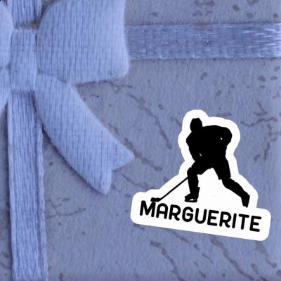 Marguerite Autocollant Joueur de hockey Laptop Marguerite Autocollant Joueur de hockey Laptop Image