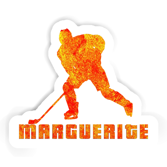 Marguerite Sticker Eishockeyspieler Laptop Marguerite Sticker Eishockeyspieler Laptop Image