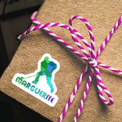 Marguerite Autocollant Joueur de hockey Notebook Marguerite Autocollant Joueur de hockey Gift package Image