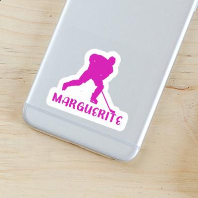 Joueuse de hockey Autocollant Marguerite Notebook Joueuse de hockey Autocollant Marguerite Notebook Image